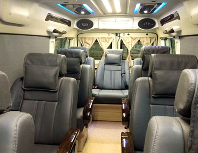 10 Seater Tempo Traveller
